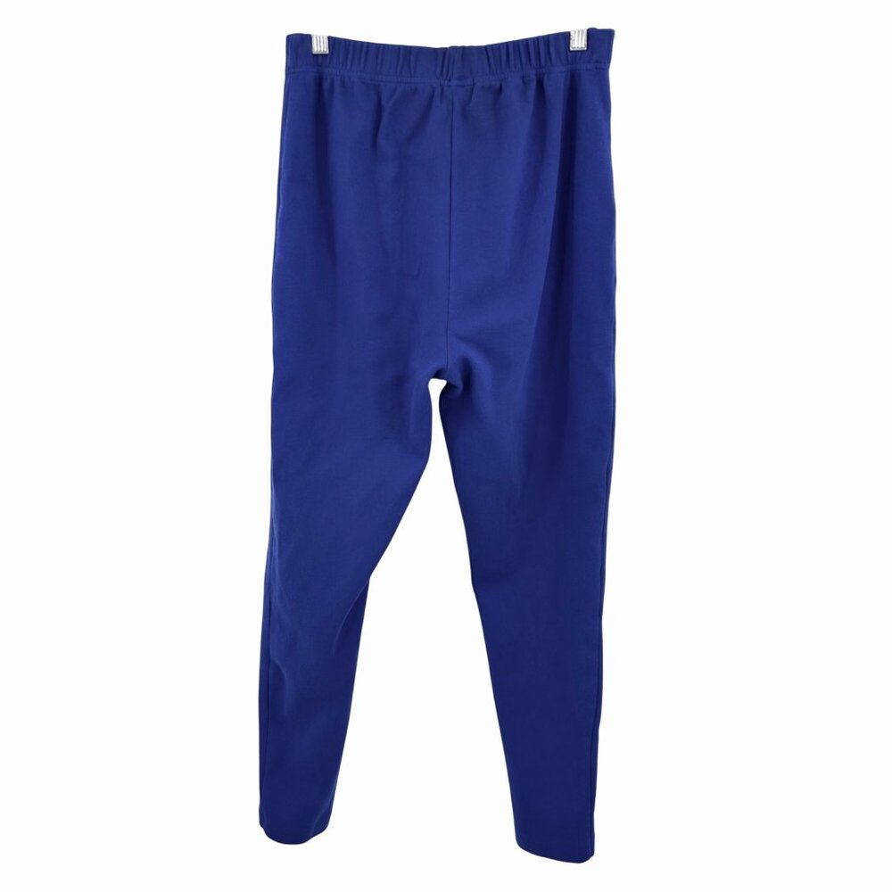 VINTAGE PRONTO GOLD ROYAL BLUE STRETCH PANTS - M - Picture 4 of 4